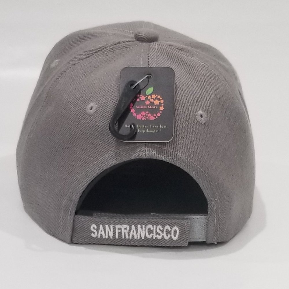 Apple Stars - San Francisco Established 1776 - Adjustable Cap - Grey - Picture 5 of 12